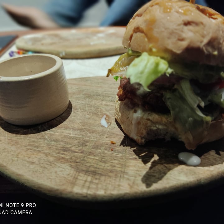 photo of The Weekend Café Crispy Weekender Burger shared by @veera on  07 Dec 2020 - review