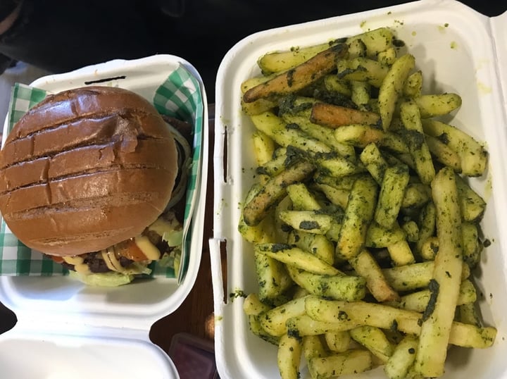 photo of Samphire Brasserie Pesto Fries shared by @laurenmitchell on  19 Apr 2020 - review