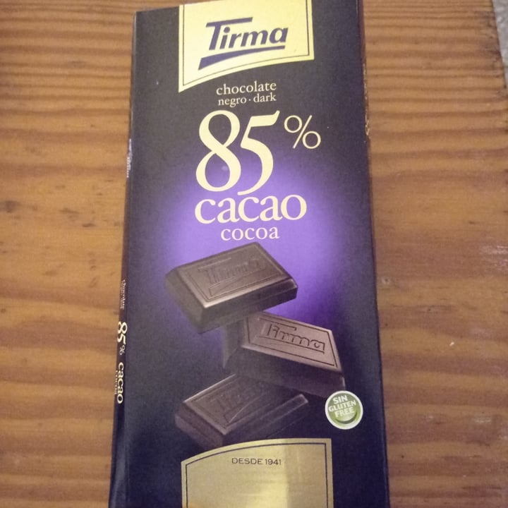 photo of Tirma Chocolate 85% Cacao shared by @silvegan96 on  07 Apr 2022 - review