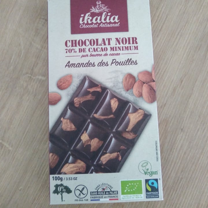 review photo of Ikalia 70% De Cacao Amandes Des Pouilles. shared by @dorya on 31 May 2020 - review