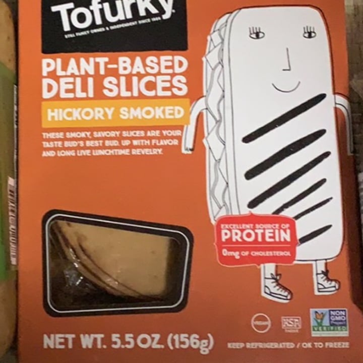 photo of Tofurky Plant Based Deli Slices Hickory  Smoked shared by @loryonika on  04 Jan 2021 - review