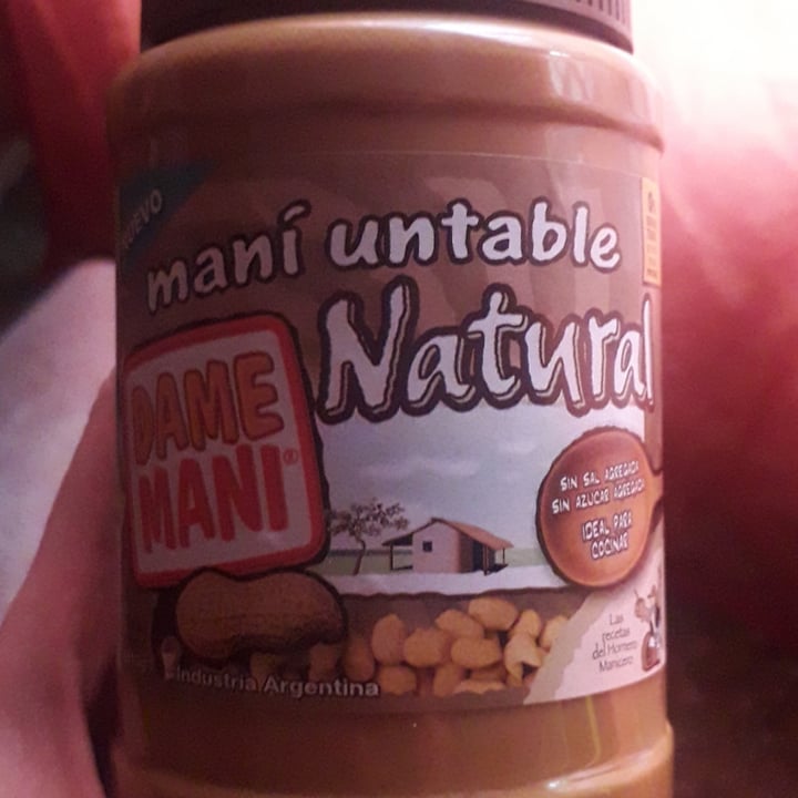 photo of Dame Mani Mantequilla De Maní Natural shared by @rochyalmendra on  30 Jun 2021 - review