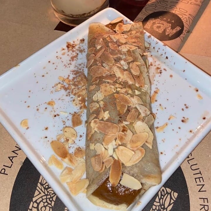 review photo of Casa RAW Panqueca de doce de leite shared by @deboranetto on 16 Sep 2021 - review