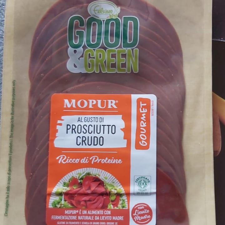 review photo of Felsineo Veg Mopur al gusto prosciutto crudo shared by @cachondovegano on 01 May 2022 - review