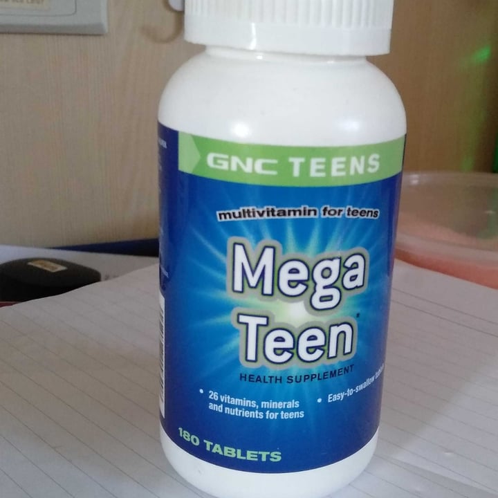 photo of GNC Mega Teen shared by @lachrymose on  27 Aug 2020 - review
