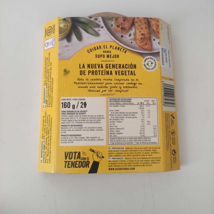 review photo of Heura Tiras de Heura Originales shared by @reila17 on 29 Apr 2022 - review