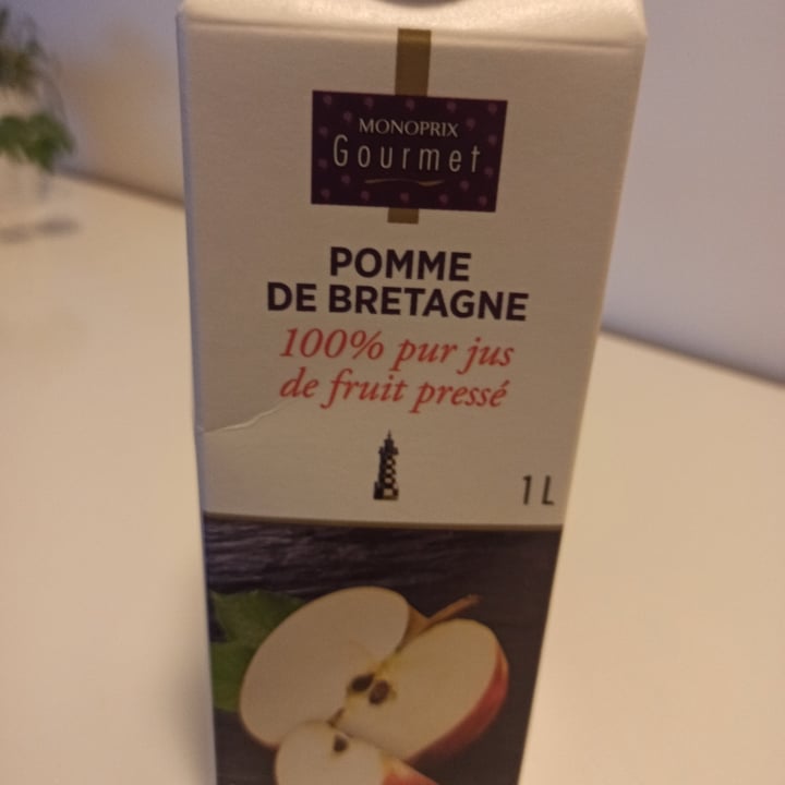 Monoprix gourmet jus de pommes pressées Review