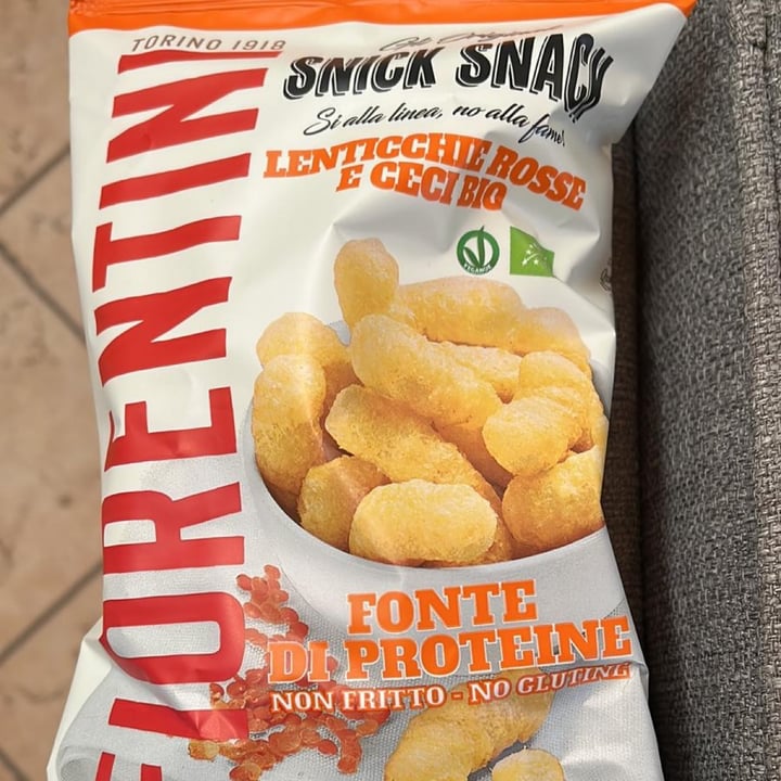 photo of Fiorentini Bio snick snack lenticchie rosse e ceci shared by @mariannazemi on  23 Sep 2022 - review