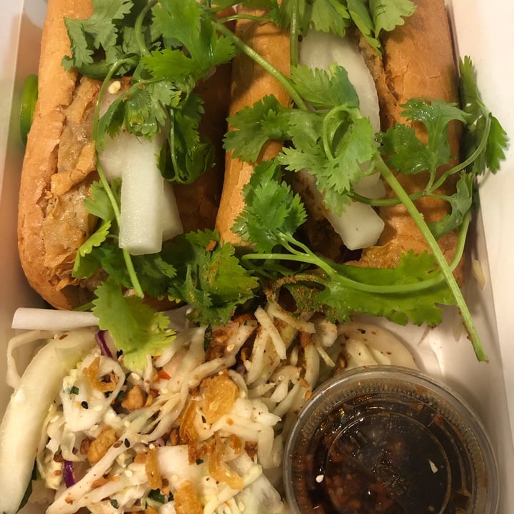 review photo of Banh Mi Up Vegan Roasted Pork Belly Banh Mi shared by @chloebieraugel on 13 Aug 2021 - review
