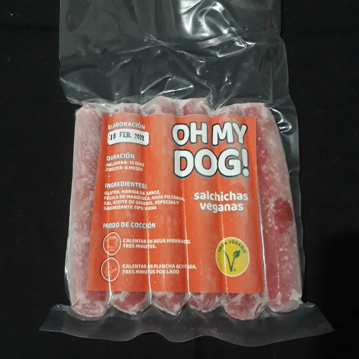 photo of Oh My Dog! Salchicha vegana shared by @soledadvegana1 on  19 Mar 2022 - review