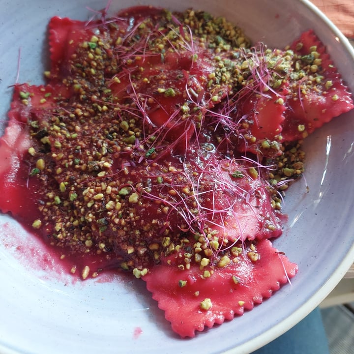 photo of Gostilnica Gušt Beetroot ravioli shared by @vinniboiii on  04 Nov 2022 - review