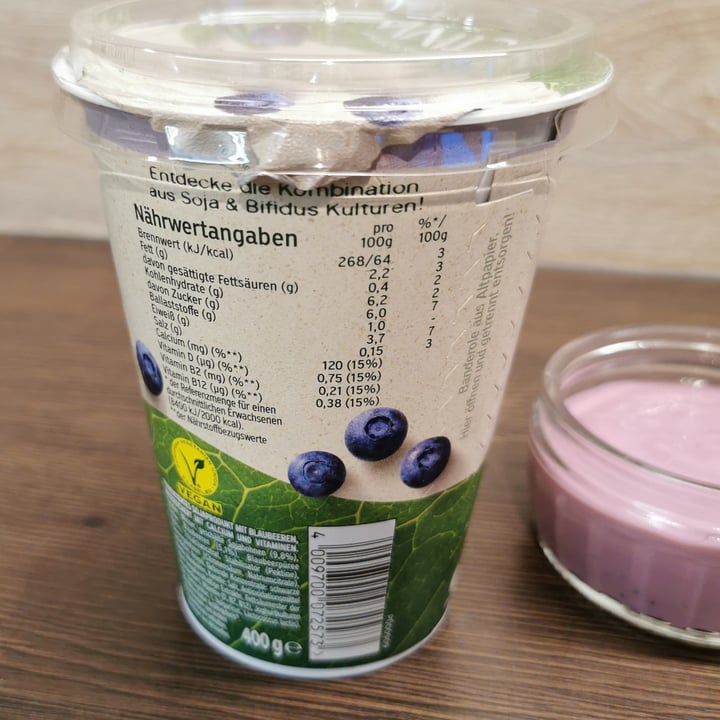 photo of Activia 100% Pflanzlich Heidelbeere shared by @tzschoppi on  18 Feb 2021 - review