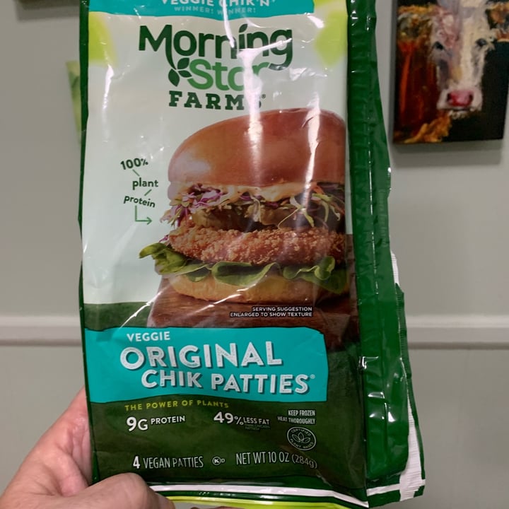 photo of MorningStar Farms Original Chik Patties shared by @onehungryvegan on  24 Oct 2021 - review