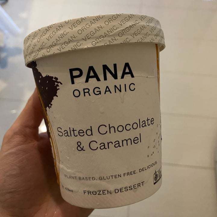 review photo of Pana Organic Salted Chocolate & Caramel Frozen Dessert shared by @chanelaubree on 21 Oct 2021 - review