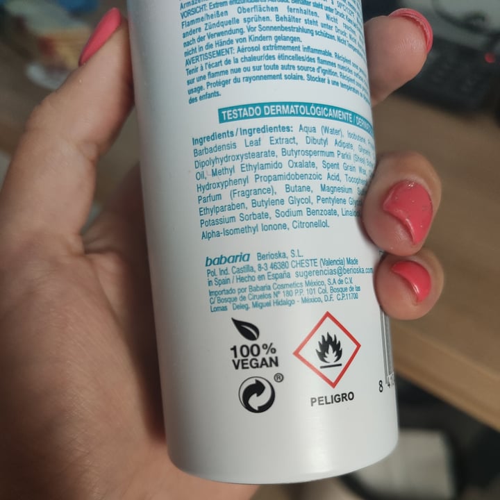 photo of Babaria Bio  after sun aloe spray shared by @desyross on  20 Sep 2022 - review