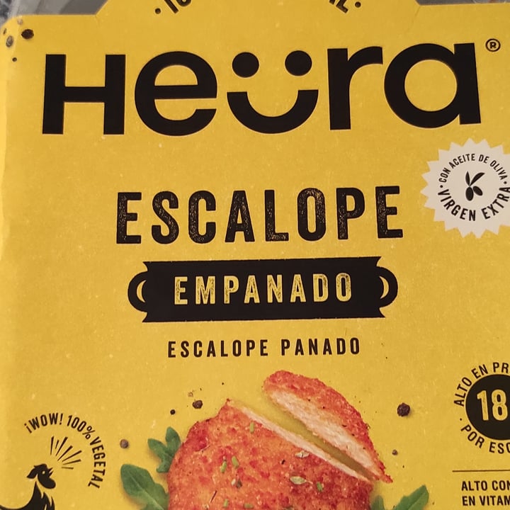 photo of Heura Escalope empanado shared by @aretusa on  16 Oct 2022 - review