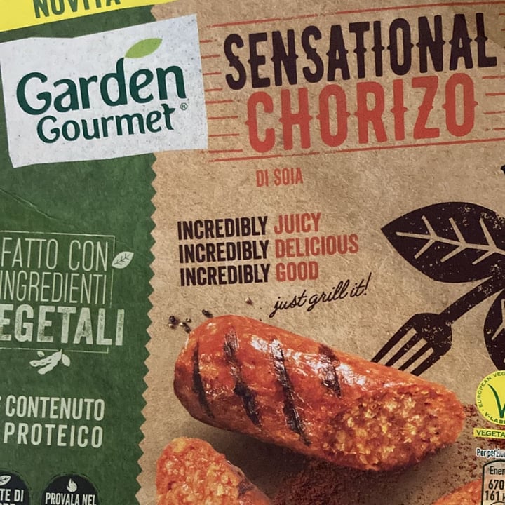 photo of Garden Gourmet Sensational Chorizo shared by @francescachieppa18 on  08 Sep 2022 - review