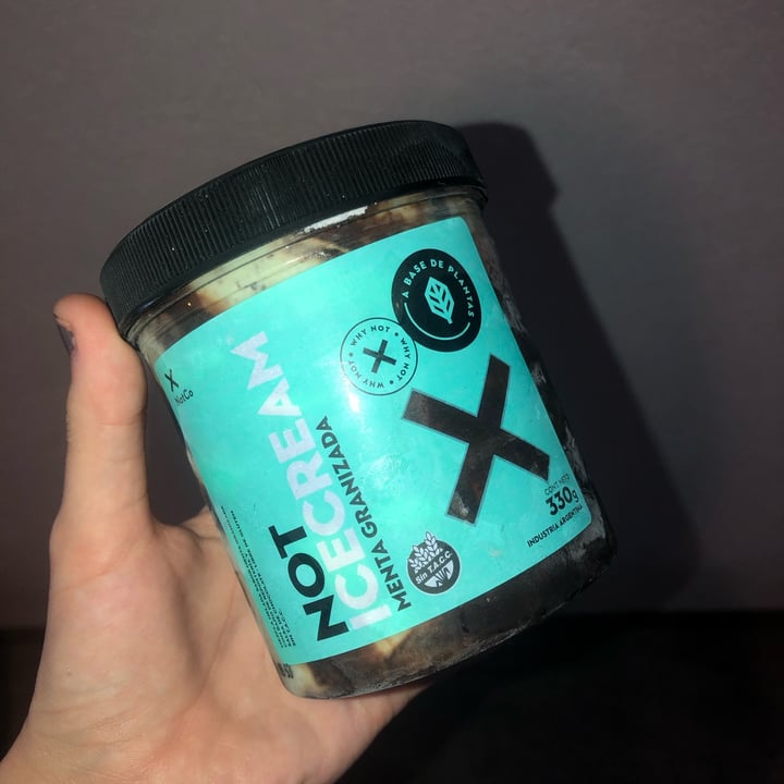 review photo of NotCo Not Icecream Menta Granizada shared by @televape on 29 Nov 2021 - review