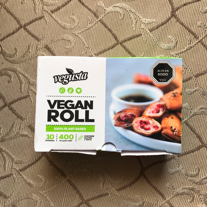photo of Vegusta Vegan roll shared by @panchiiiii on  25 Jun 2022 - review