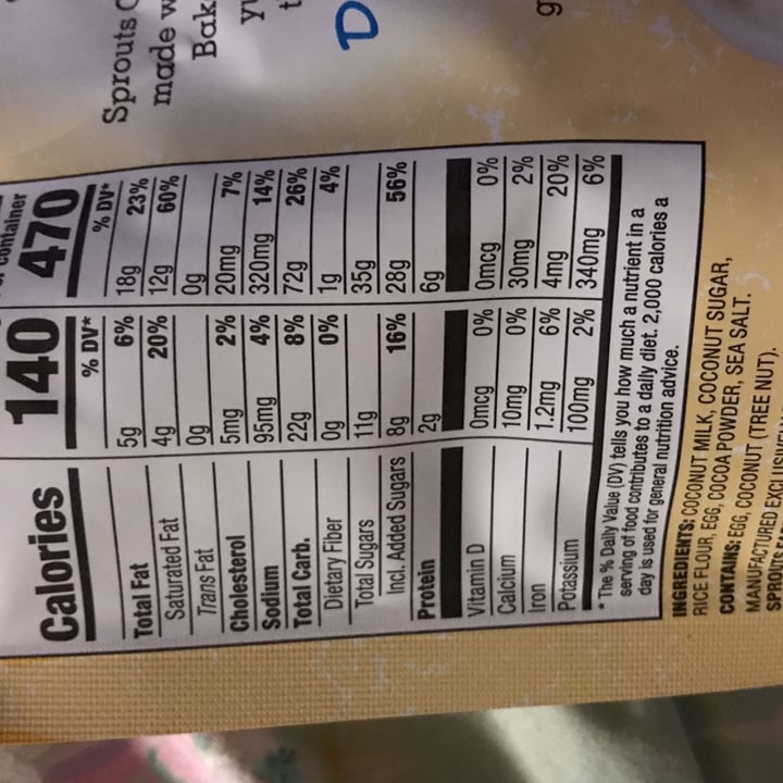 review photo of Sprouts Farmers Market Chocolate flavored coconut rolls shared by @cottagefae on 29 Sep 2022 - review