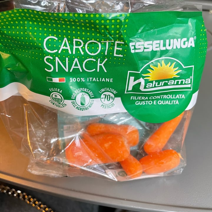 photo of Esselunga Carote snack shared by @robertavante on  15 Apr 2022 - review