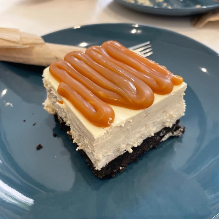 photo of The Nutmeg Caramel Cheesecake shared by @southernveganupnorth on  28 Sep 2022 - review