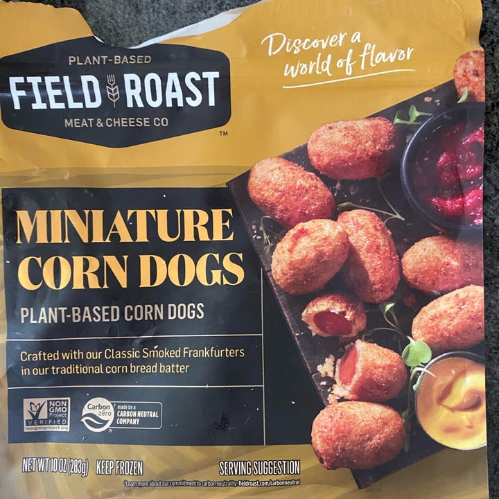photo of Field Roast Mini Corn Dogs shared by @sandrews on  07 Oct 2022 - review