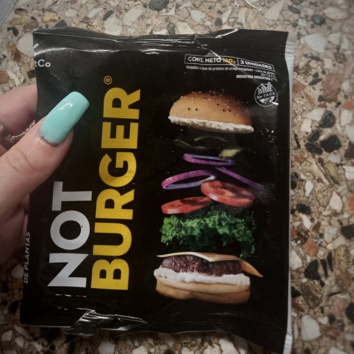 photo of NotCo Not Burger shared by @ludbmila on  17 Oct 2021 - review