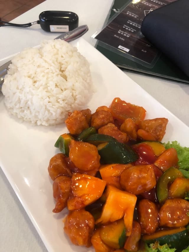 Photo of the dish “Sweet & Sour Meat Set”