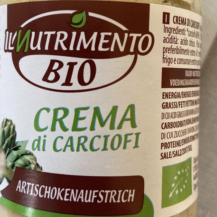 review photo of Il Nutrimento crema di carciofi shared by @endspeciesism on 17 Jan 2022 - review