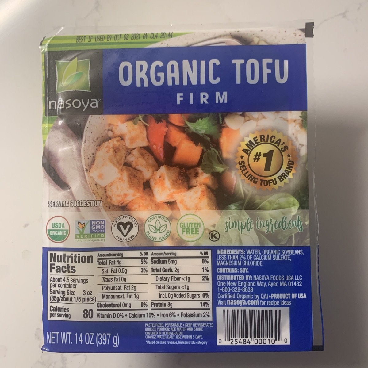 Nasoya Azumaya extra firm tofu Reviews abillion