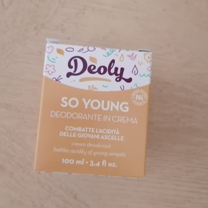 photo of Deoly So Young Cream deodorant shared by @martasimone2010 on  14 Nov 2022 - review