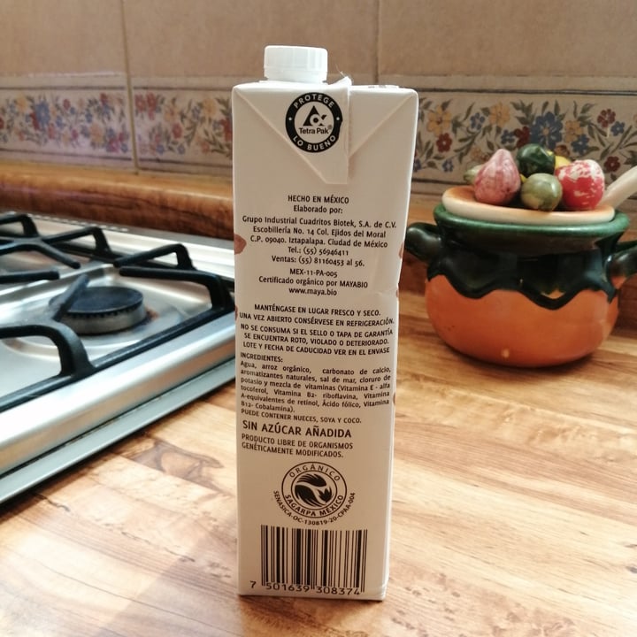 review photo of GüD Alimento Líquido de Arroz Orgánico sin Azúcar shared by @taniamirel on 07 Mar 2021 - review
