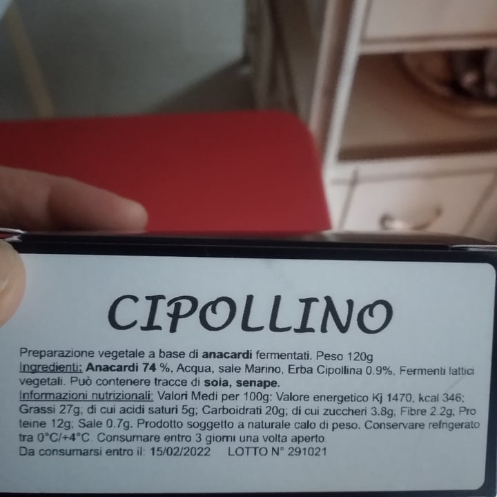 photo of Il CashewFicio Cipollino shared by @silvias on  12 Mar 2022 - review
