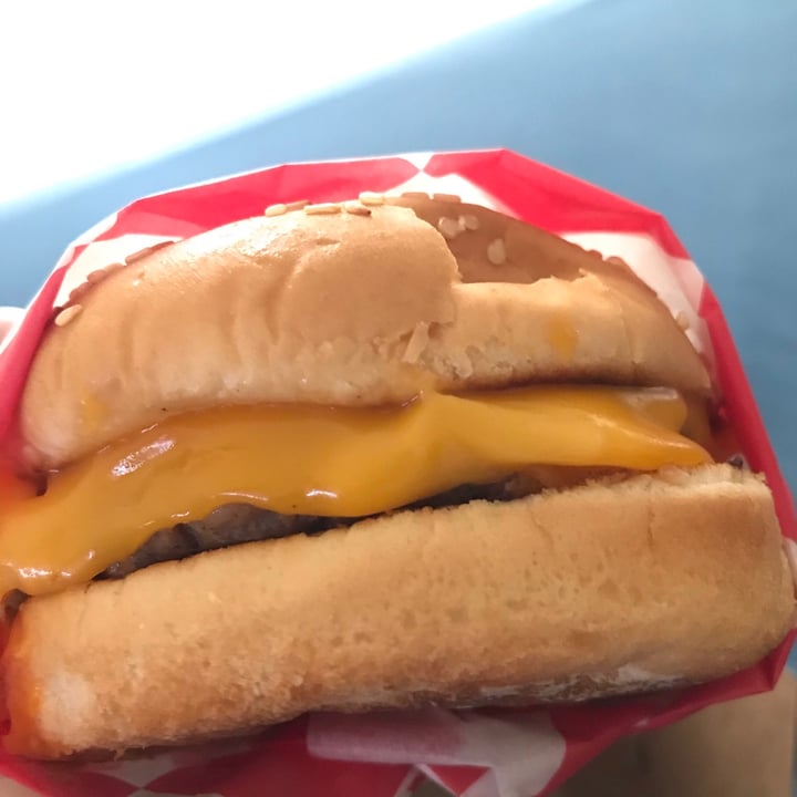 photo of Santana's Vegan Grill Sausage, egg, and cheese burger shared by @mallory17 on  27 Aug 2020 - review