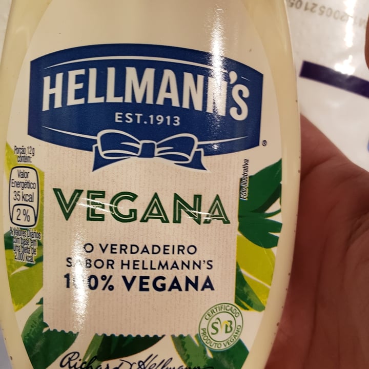 photo of Hellmann’s Hellman’s Vegan Mayonnaise shared by @thaisspin on  17 Jul 2021 - review