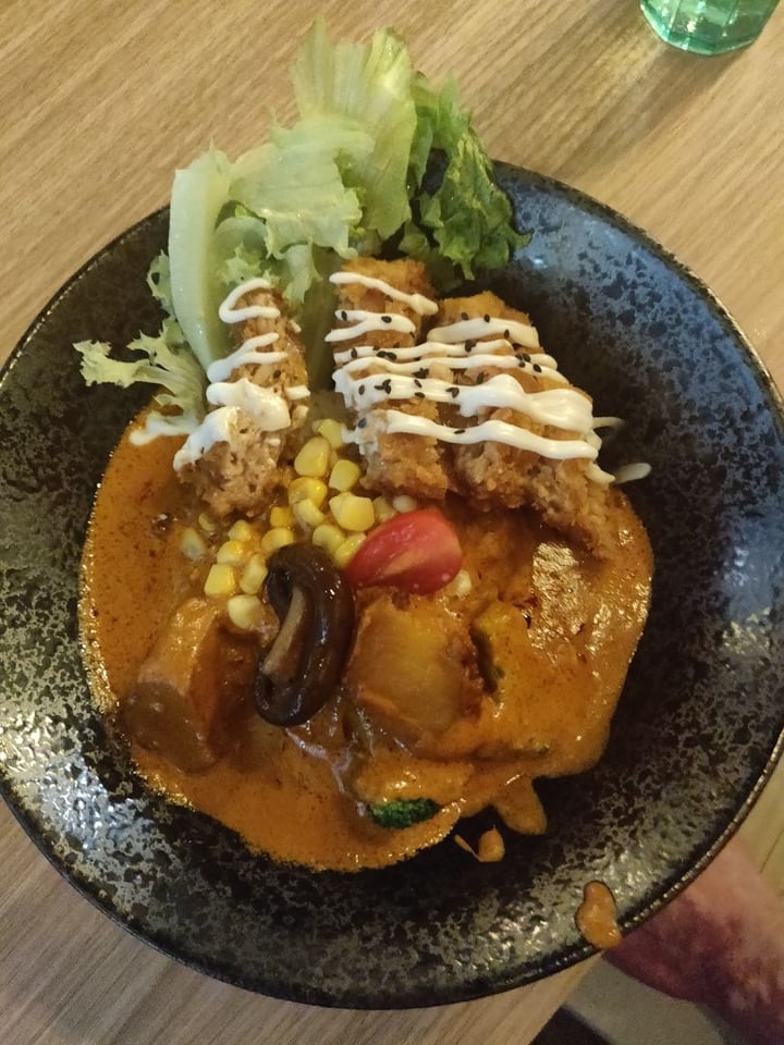 photo of Vegan Curry Rice with Mother Earth VCR Signature Curry Katsu Don shared by @qianyu on  29 Aug 2019 - review