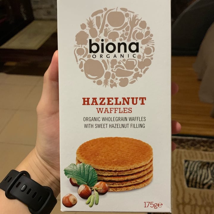 photo of Biona Hazelnut Waffles shared by @kkim on  22 Jan 2022 - review