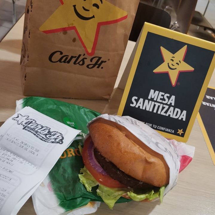 photo of Carls Jr Veggie Star shared by @anzengreen on  17 Apr 2021 - review