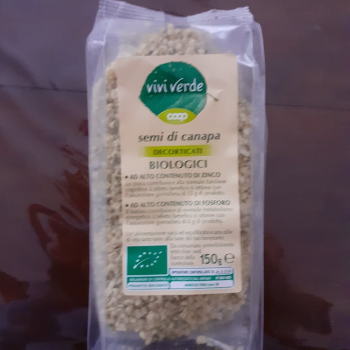photo of Vivi Verde Coop Semi di canapa shared by @cialu on  25 Nov 2022 - review