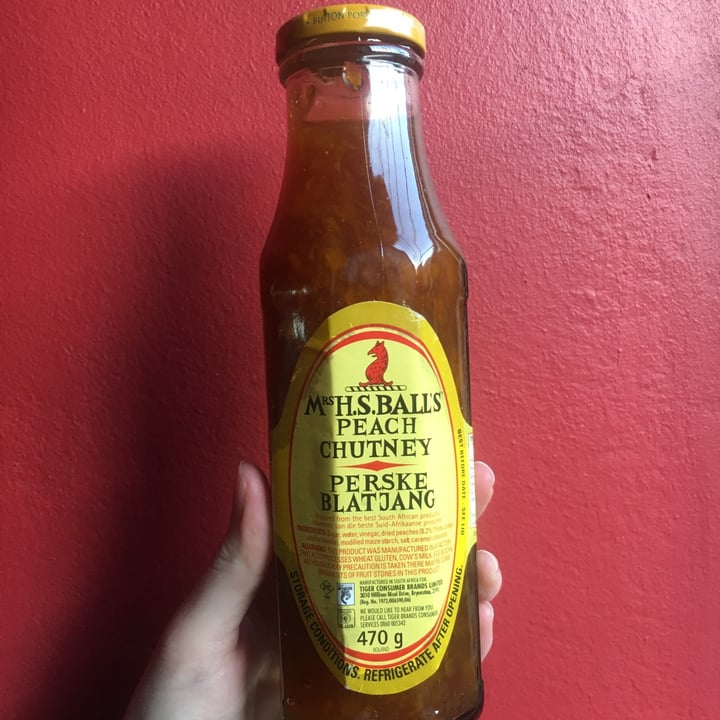 review photo of Mrs balls Peach chutney shared by @veggiestephie on 28 Dec 2020 - review