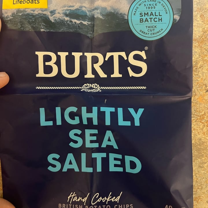 photo of Burts Sea Salt Crisps shared by @-st-3 on  02 Aug 2022 - review