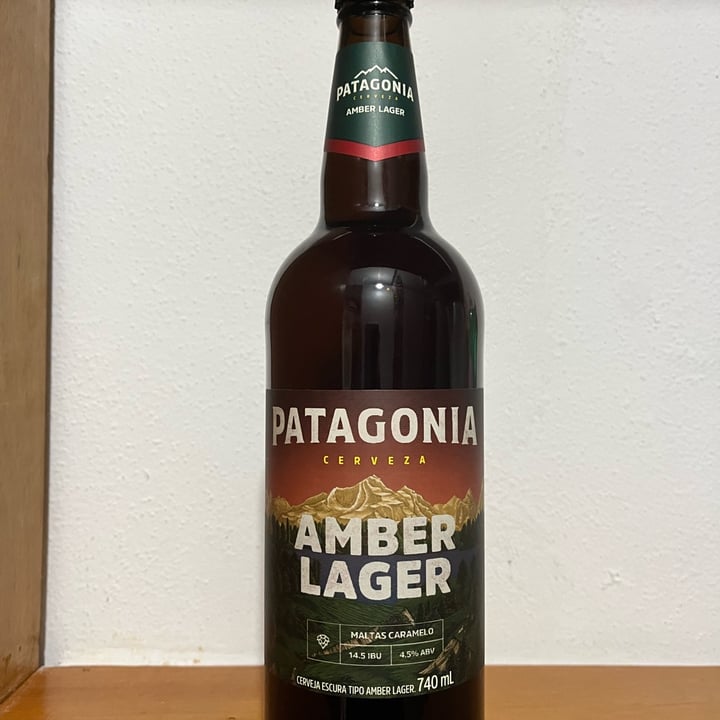 photo of Patagonia Amber Lager shared by @caiovinicius on  11 May 2022 - review