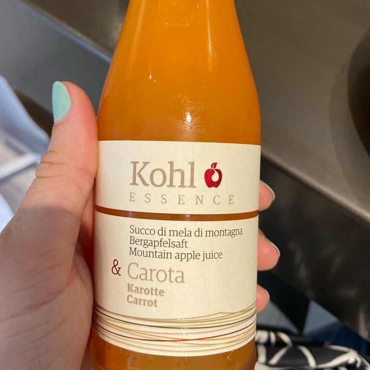 photo of kohl essence Succo di mela di montagna e carota shared by @elisa7 on  13 Apr 2022 - review