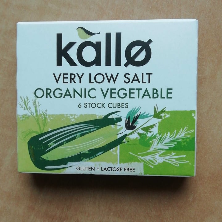 photo of Kallo Very low salt organic vegetable stock cubes shared by @emmam99 on  02 May 2022 - review