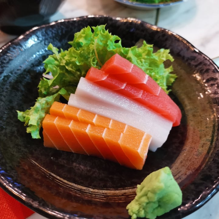 photo of Teng Bespoke Vegan Assorted Sashimi shared by @halystone on  23 Oct 2020 - review