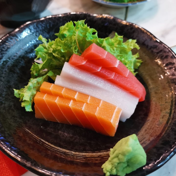 review photo of Teng Bespoke Vegan Assorted Sashimi shared by @halystone on 23 Oct 2020 - review