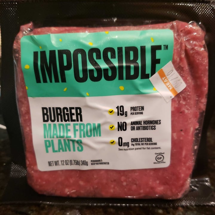 photo of Impossible Foods Impossible Meat shared by @thefunnybunny on  04 Sep 2020 - review