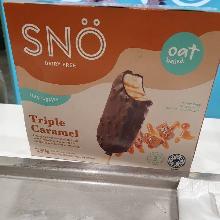 photo of Snö Triple Caramel Frozen Dessert shared by @paniwilson on  08 Jun 2022 - review