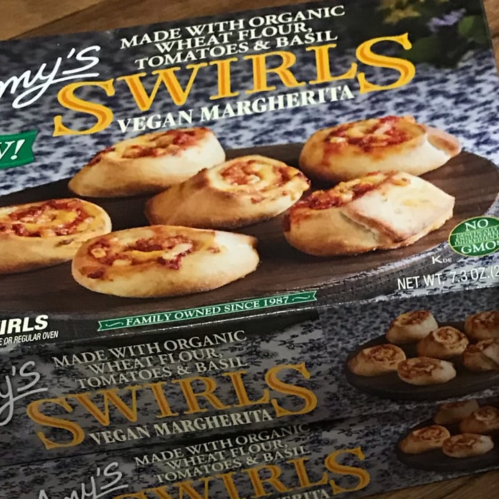 review photo of Amy’s Kitchen Margherita swirls shared by @osprey1990 on 01 Nov 2022 - review
